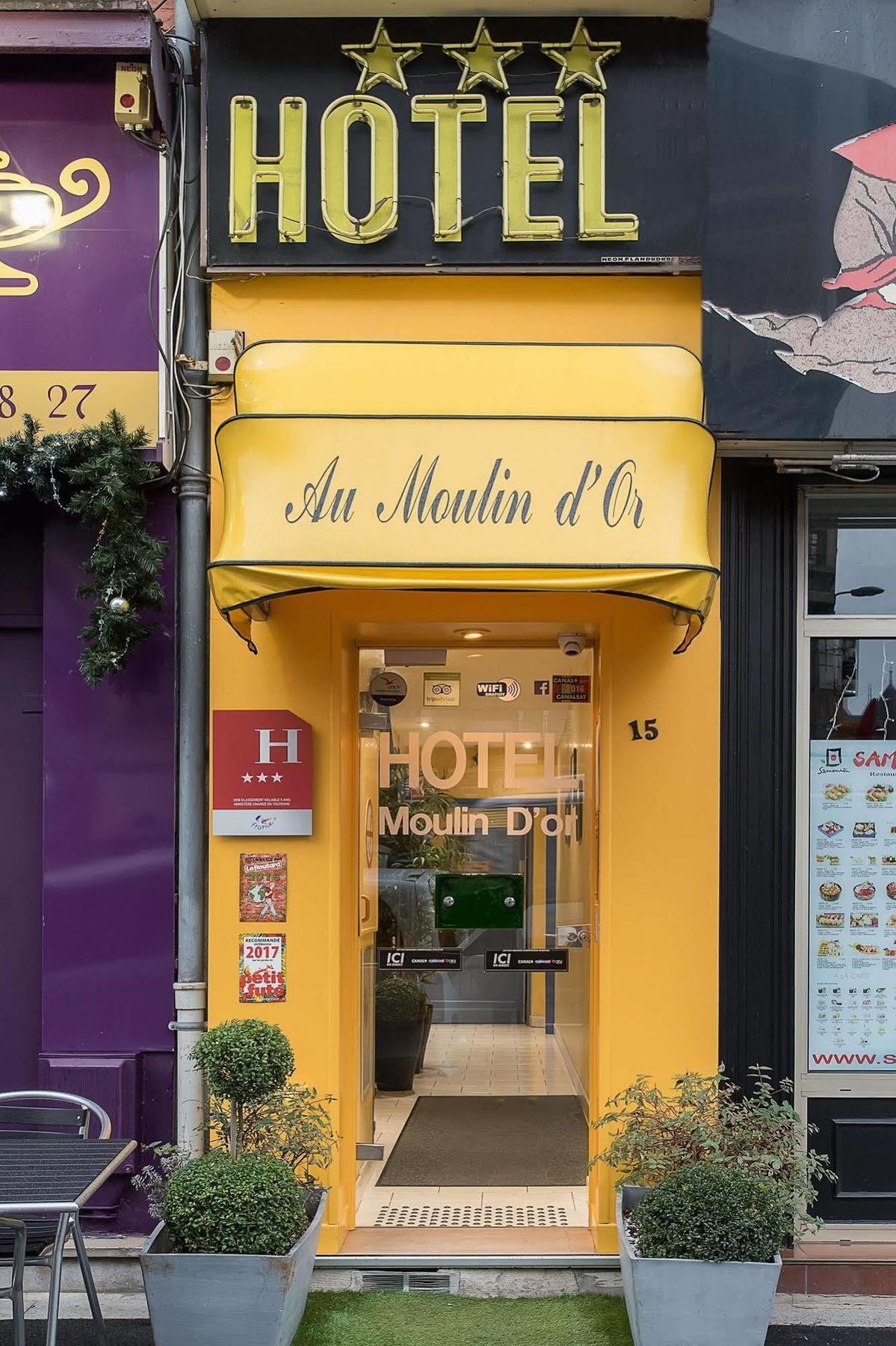 Hotel Du Moulin D'Or Lille Exterior photo